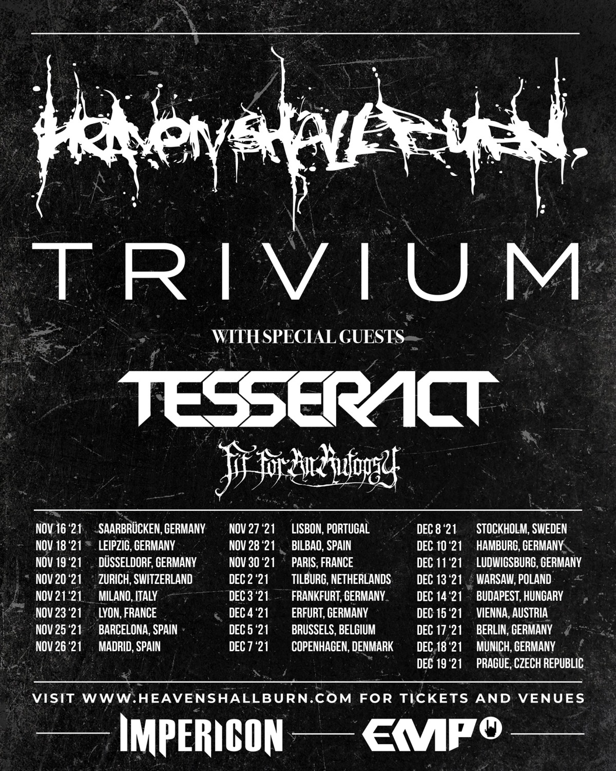 Trivium Tour 2021